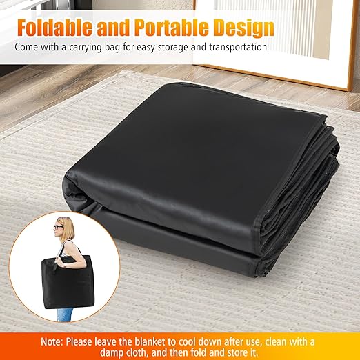 Sauna Blanket (Portable + Adjustable Heat)