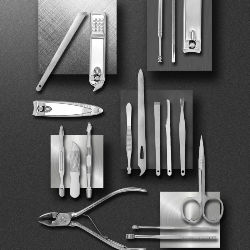 19 in 1 Stainless Steel Manicure set