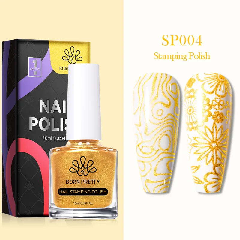 10ml 25 Colors Nail Stamping Polish Nail Art