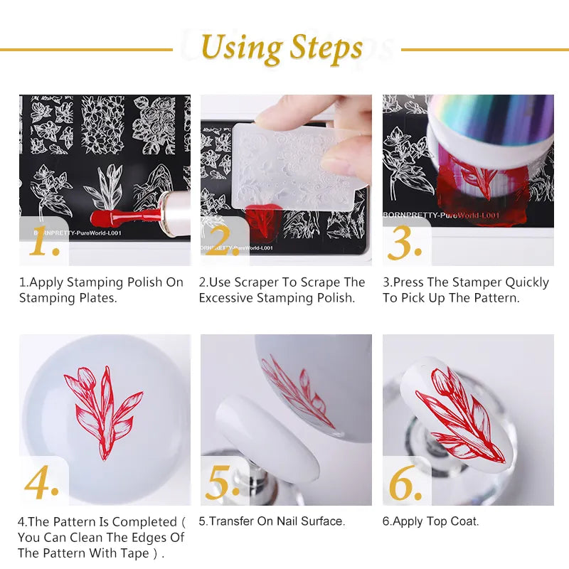 10ml 25 Colors Nail Stamping Polish Nail Art