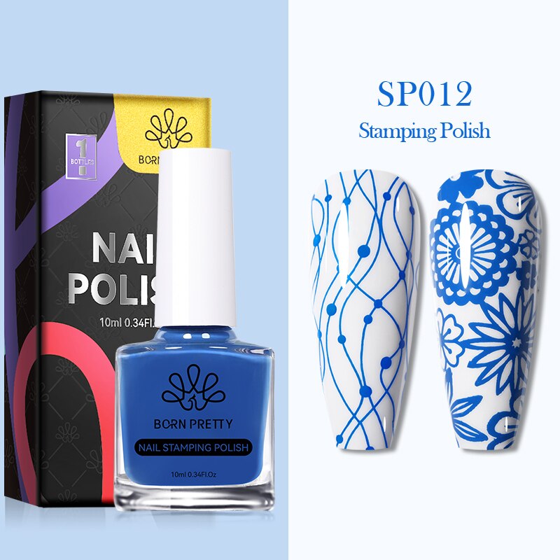 10ml 25 Colors Nail Stamping Polish Nail Art