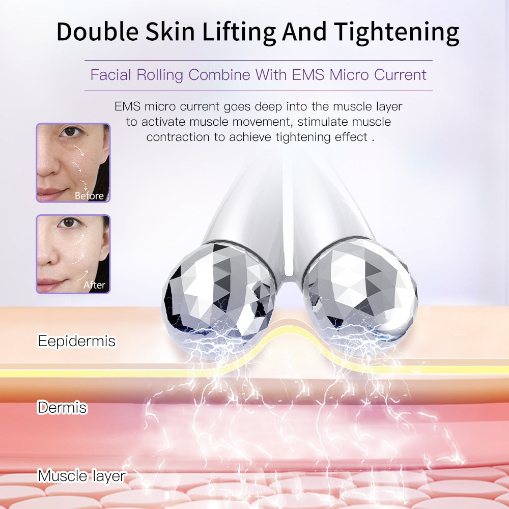 EMS Face Roller Electric V Face Massagers