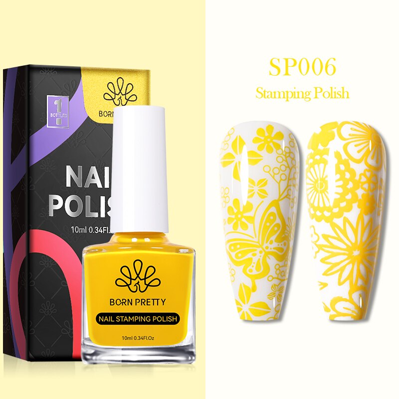 10ml 25 Colors Nail Stamping Polish Nail Art
